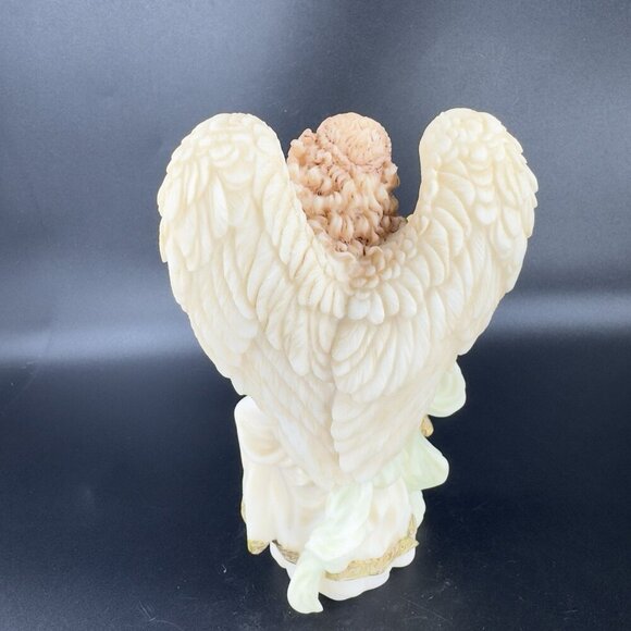 1993 Seraphim Classics Cymbeline Peacemaker Angel Figurine By Roman Vintage - Picture 7 of 10